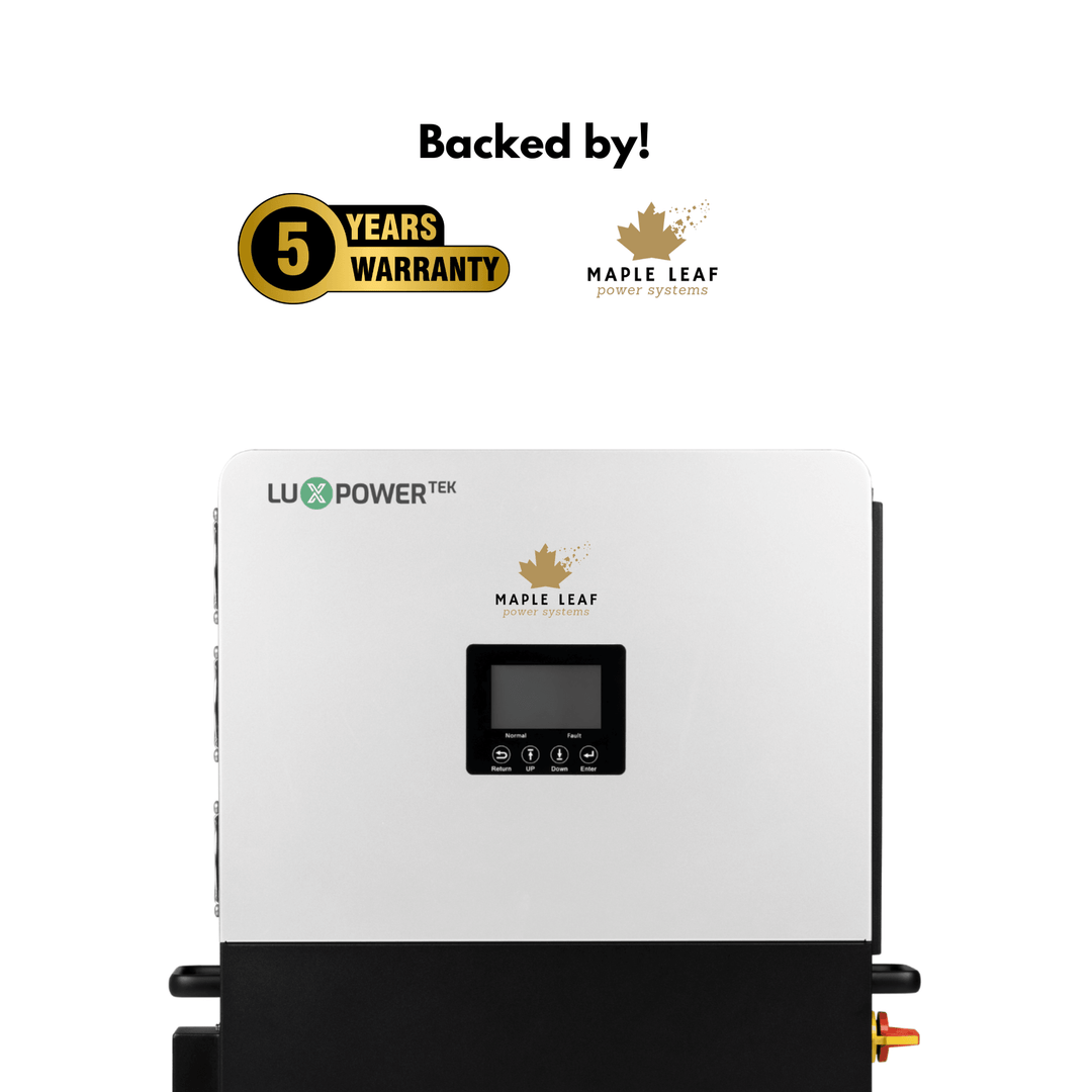 Luxpower LXP6K (SNA-US 6000) - Hybrid Off Grid Inverter | 8000W PV Input | 6000W Output | SNA 6k Split Phase | UL & CSA Approved | 6000XP