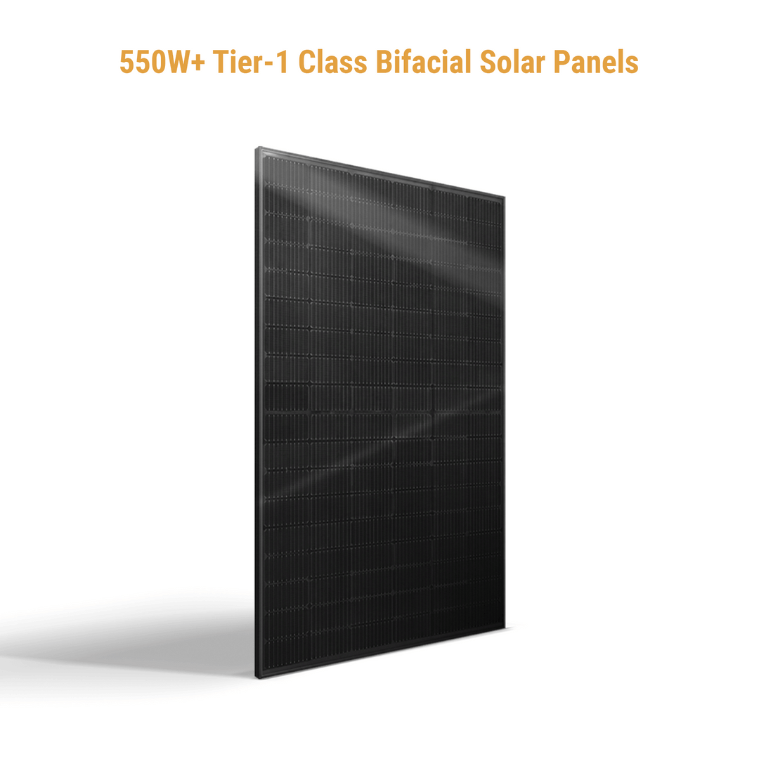 Luxpower SNA-US-6K Kit - Tier 1 550W+ Solar Panels | 48v 100Ah Beaver Battery | Solar Power Kits for House, Cabin & Off-Grid