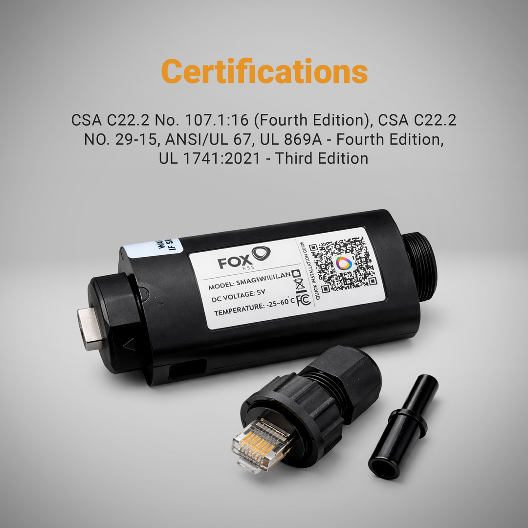 Fox ESS 4G Dongle | Solar Inverter Remote Monitoring 4G Data Logger | Real-Time Solar Monitoring Device