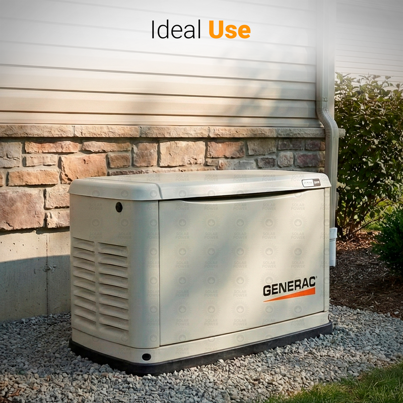 Generac 7171 10/9 kW Air-Cooled Home Standby Generator | Automatic Who