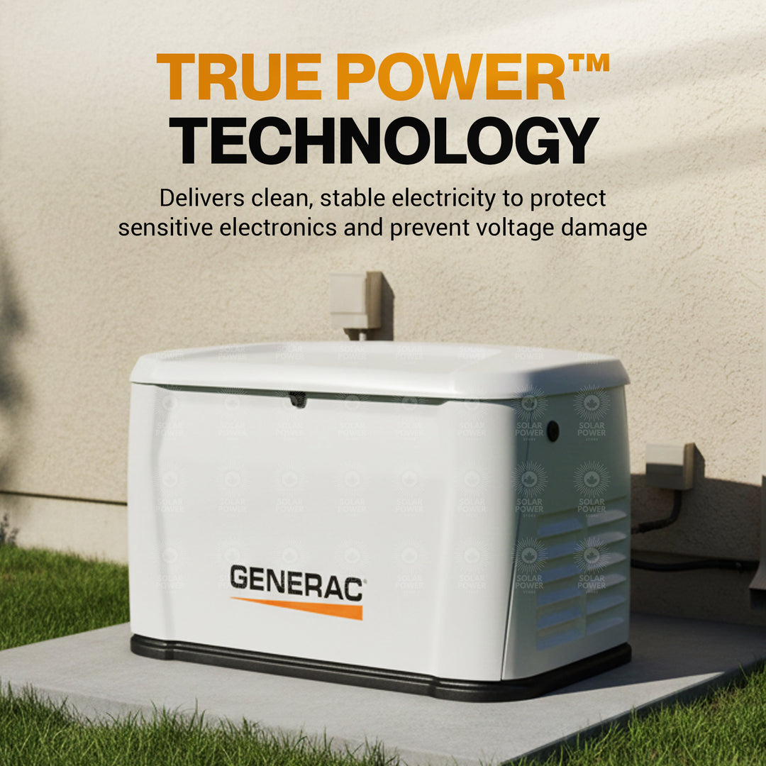 Generac 7259 18kW / 17kW Next-Gen Air-Cooled Standby Generator | Whole-House Automatic Backup Power with Wi-Fi and Aluminum Enclosure | 5 Year Warranty