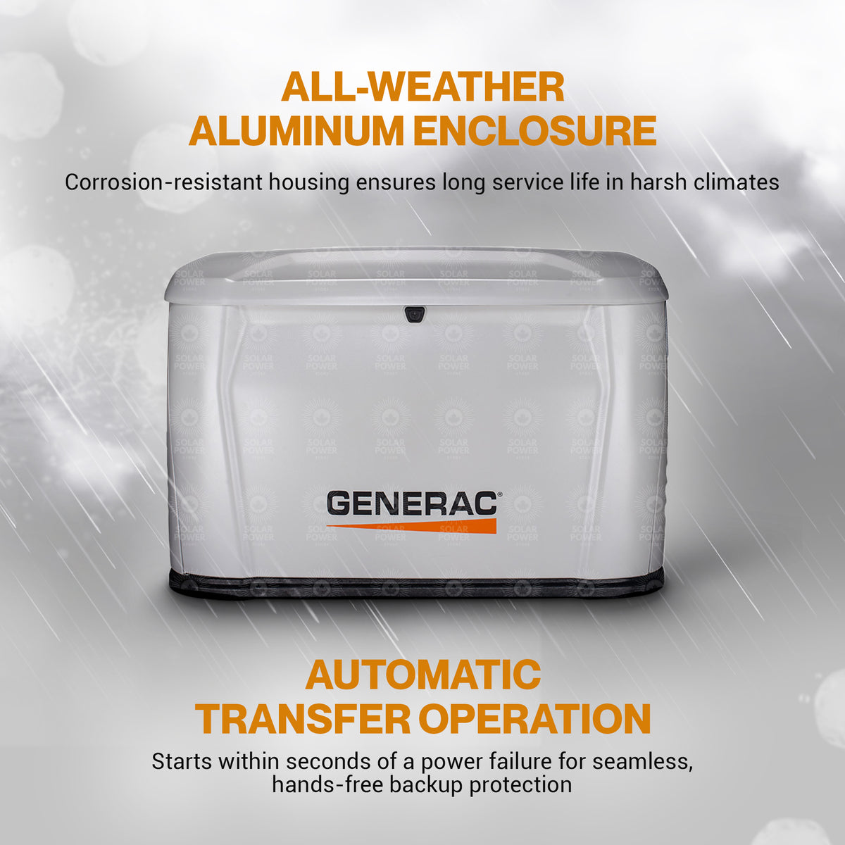 Generac 7259 18kW Air-Cooled Standby Generator | Whole House