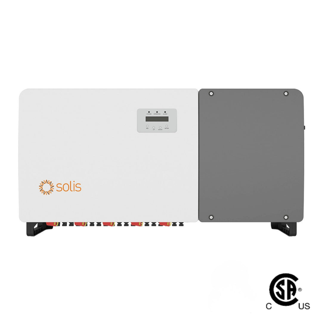 Solis (S5-GC100K-US-APST) 100kW 1000Vdc Three Phase Inverter - Operating Temperature (-30°C ~ +60°C ) | CSA Certified