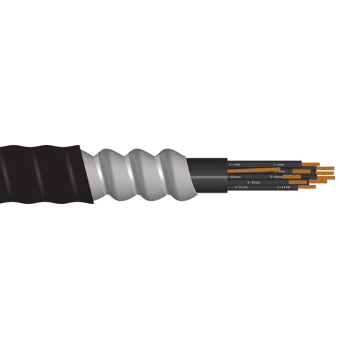 Teck Cable | CSA Approved Armoured Electrical Cable | Direct Burial Compatible