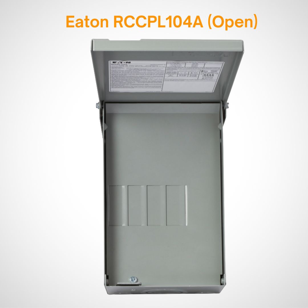 Eaton Single Phase Main Lug Load Center- Non-Combination 125 A, 1 PH, 120/240 VAC | CPL Plug-in | NEMA 3R Rated Enclosure | UL & CSA Listed