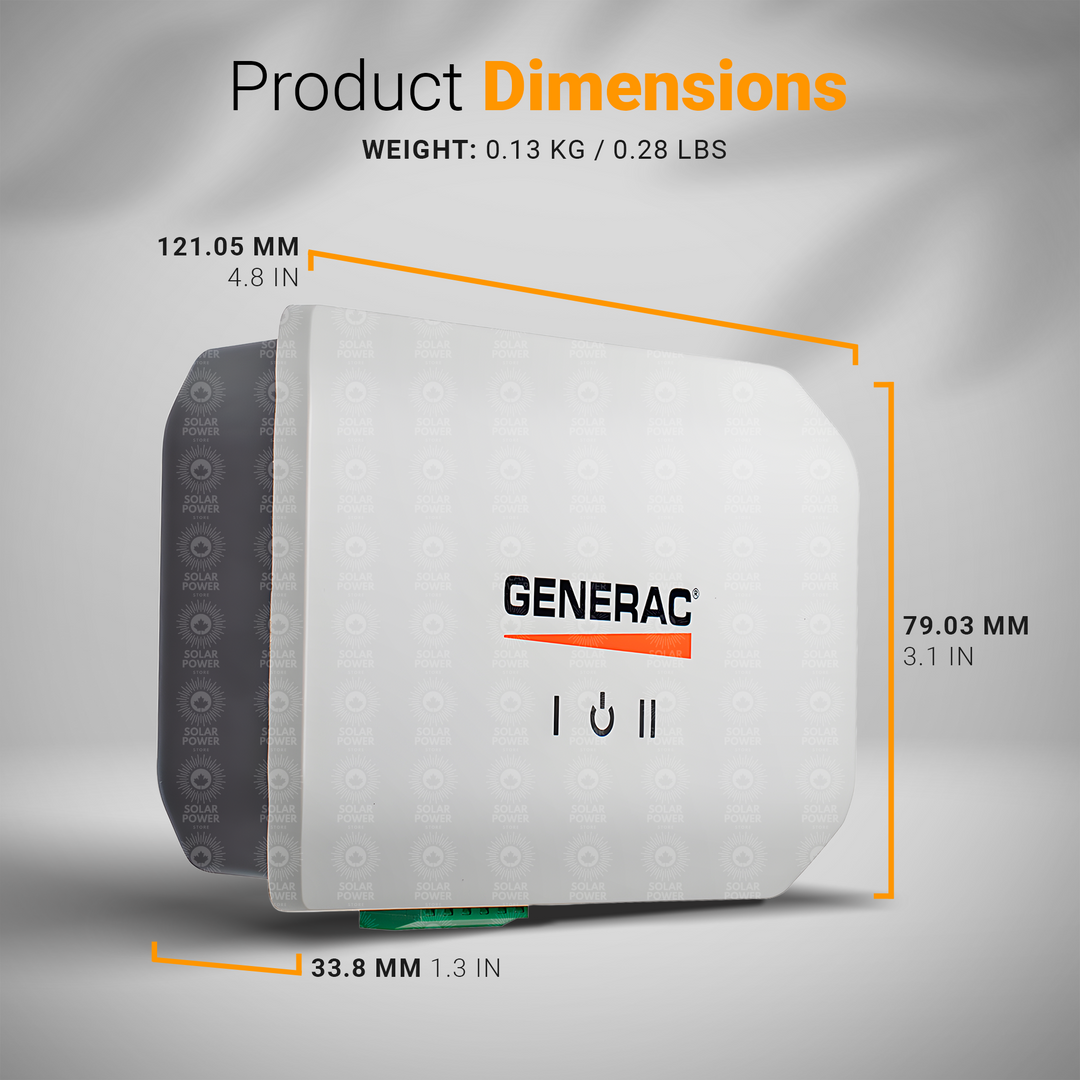 Generac HVAC Energy Manager Model 7025 | Smart Load Shedding & Power Priority Module for Whole House Standby Generators | Automatic AC Load Control, Generator Demand Management, Transfer Switch Compatible, Residential Energy Optimization System