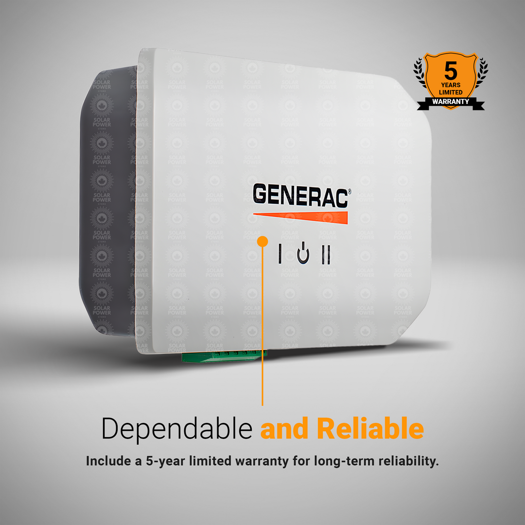 Generac HVAC Energy Manager Model 7025 | Smart Load Shedding & Power Priority Module for Whole House Standby Generators | Automatic AC Load Control, Generator Demand Management, Transfer Switch Compatible, Residential Energy Optimization System