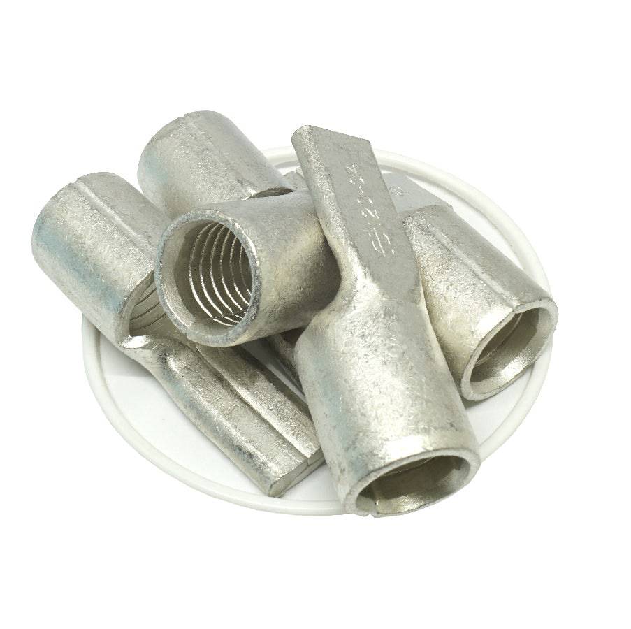 Non-Insulated Pin Terminals - Tin Plated Copper - 2/0 AWG, 2 AWG, 4 AWG - High Conductivity Electrical Connectors