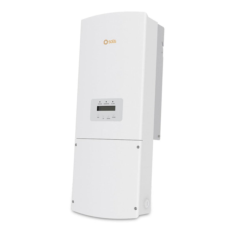 Solis (1P5K-4G-US-APST, 5kW, 600Vdc, Single Phase) 5kW 600Vdc Grid-tied - Single Phase String | 2 MPPTs | US Version | CA Rule 21 & UL 1741 SB Certification