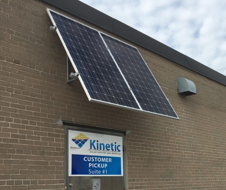 Kinetic Solar KWN60P-G Solar Panel Awning