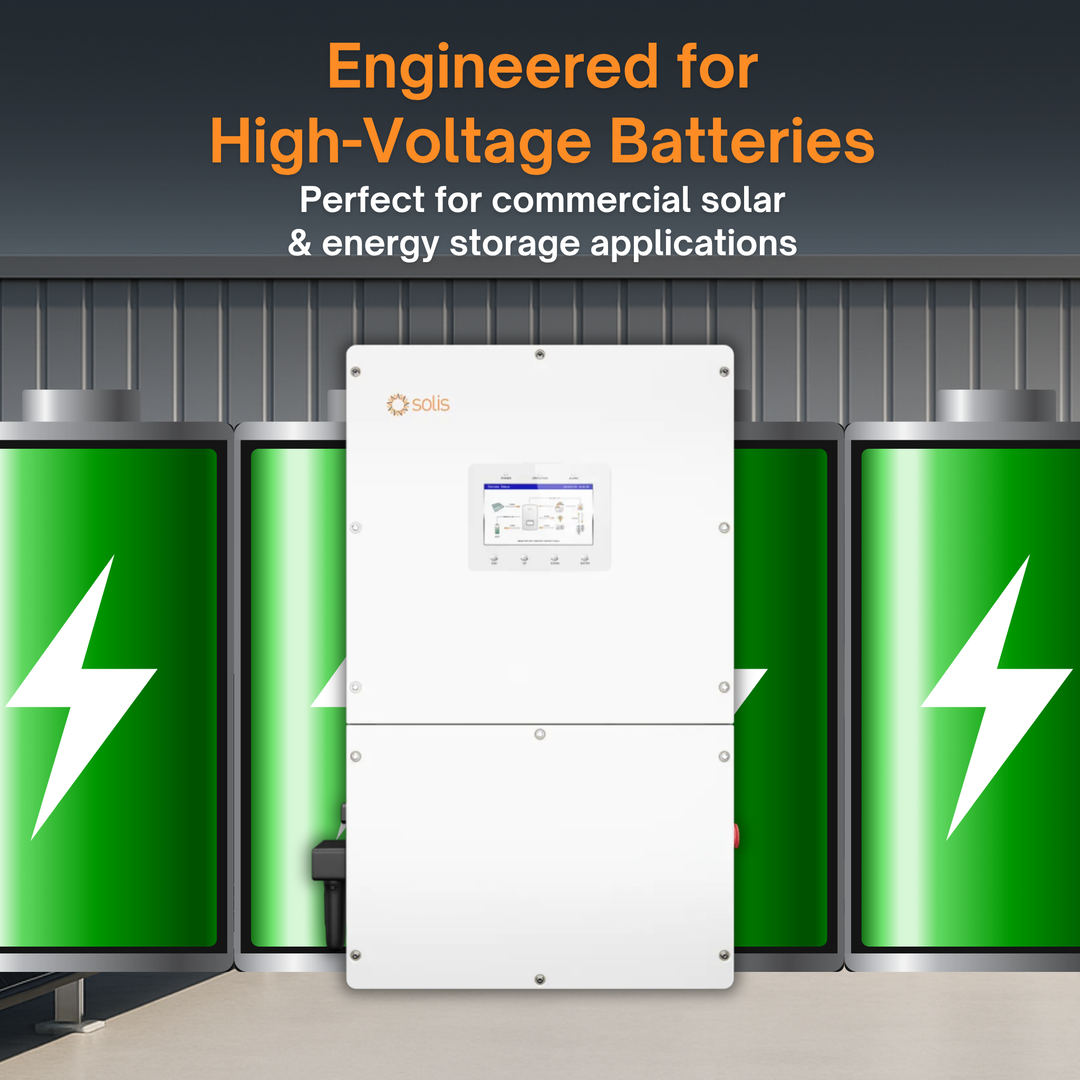 Solis S6-EH3P60K-NV-YD-H-US Three-Phase Hybrid Energy Storage Solar Power Inverter – 60kVA | 480VAC| Commercial & Industrial Solar + Battery System