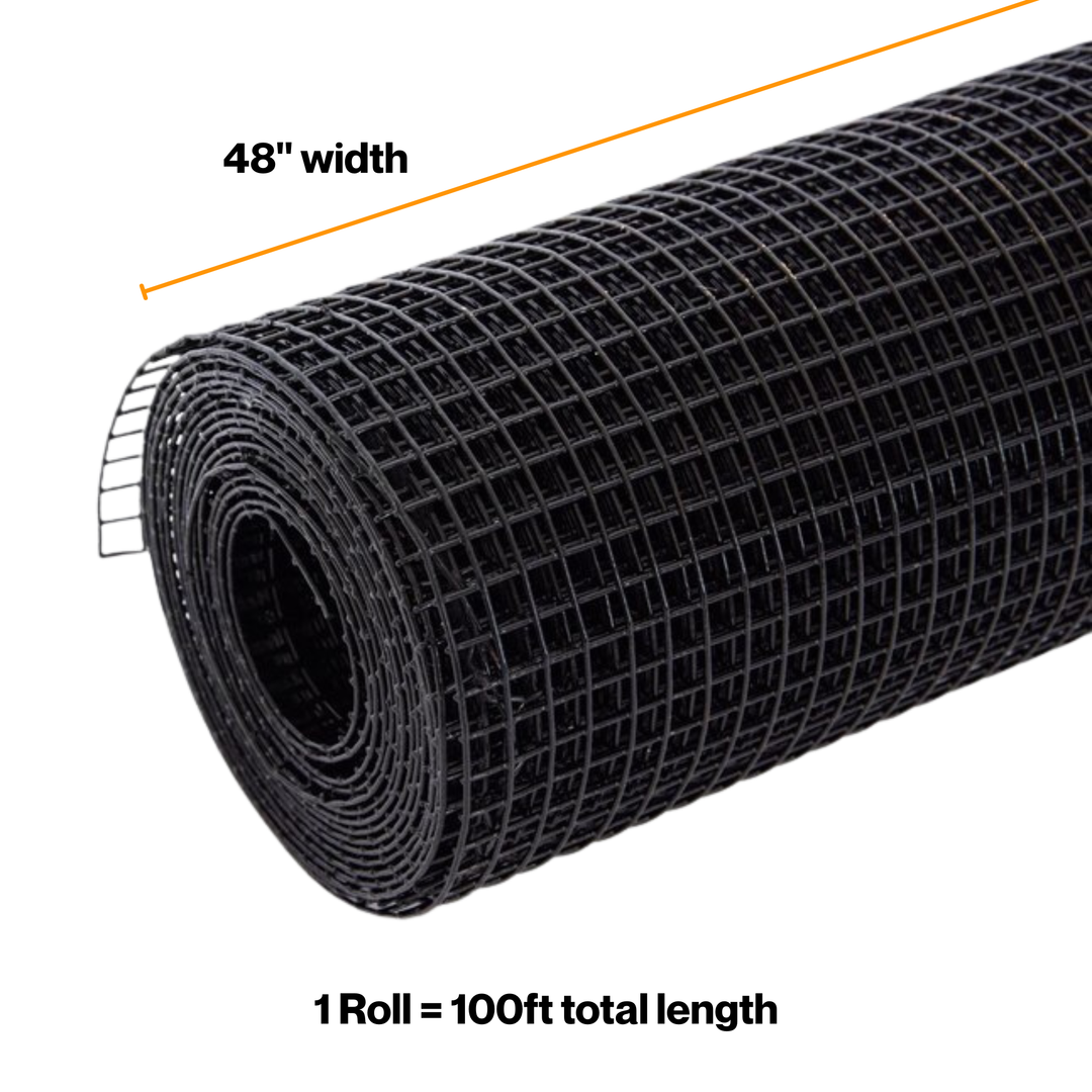 Maple Leaf Solar Panel Critter Guard Wire Mesh | 100Ft Roll | Bird and Rodent Protection for Rooftop Solar Systems | Easy Install Solar Panel Pest Guard | 6" or 8" Width