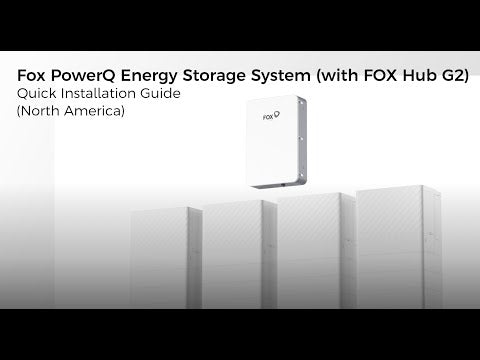 Maple Leaf Northern Fox AIO FLEX Hybrid Solar Inverter & Modular Battery Kits | 9.6kW or 11.4kW Inverter | 8kW to 28kW Expandable Energy Storage System | Optional Fox ESS Hub G2 Smart Energy Management