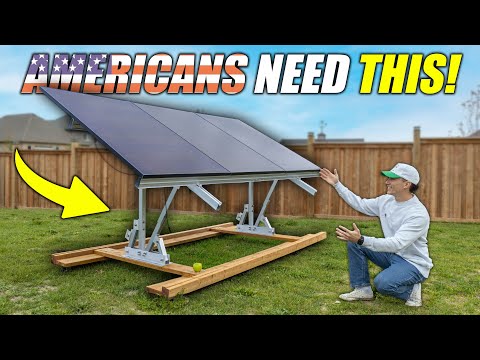 Maple Leaf Goose Ground Mount Bundles | Angle-Adjustable Solar Power Ground Mount Base Kits with Hurricane Upgrades | Bundles for 3, 4, and 6 Solar Panels