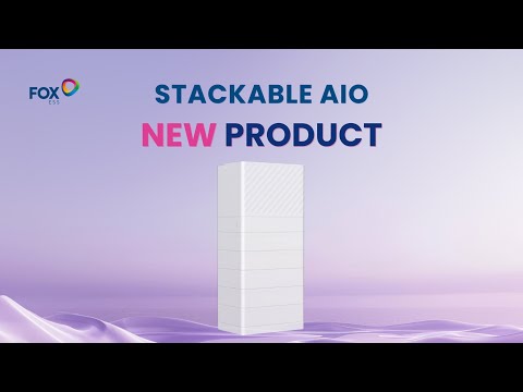 Fox AIO PowerQ – All-in-One Residential Inverter and Energy Storage System | Hybrid Solar Inverter + Lithium Battery Backup | Off-Grid, RV, Cabin, Marine, Home Backup Power