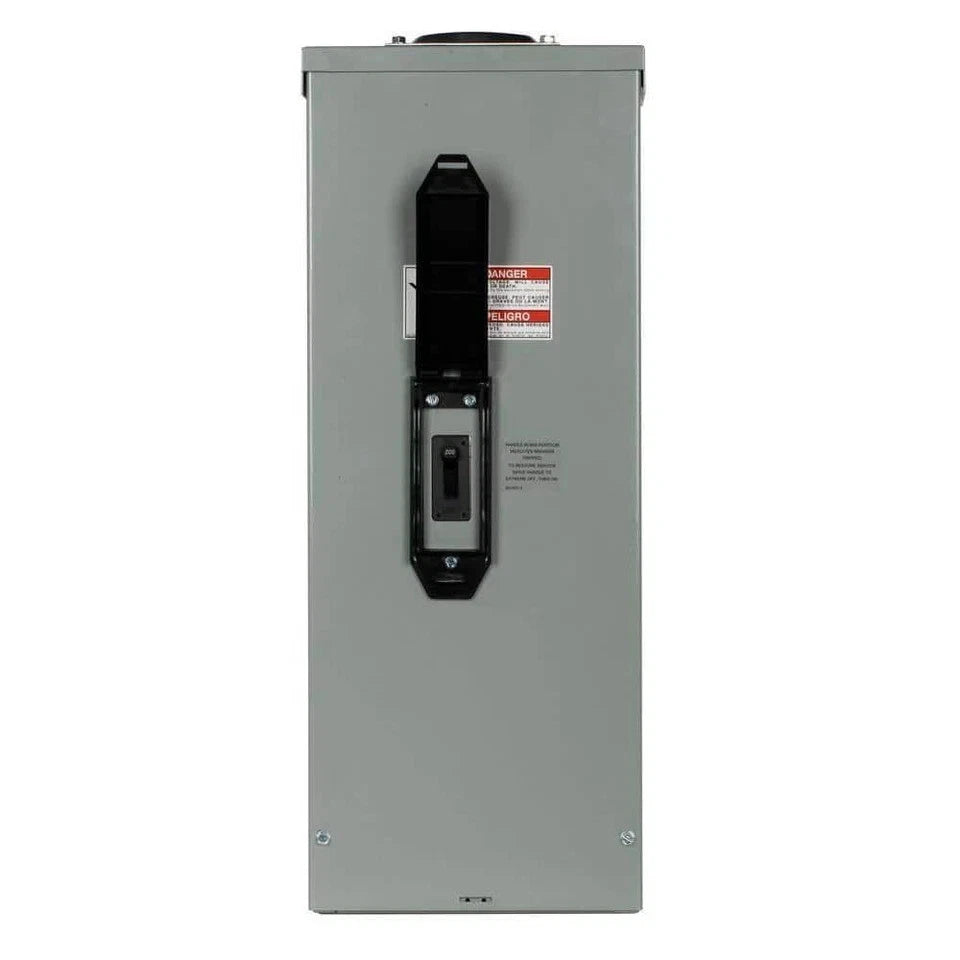 Eaton Disconnect Switch (breaker 200A/100A)- cULus/CSA approved- Service entrance rated - Lockable