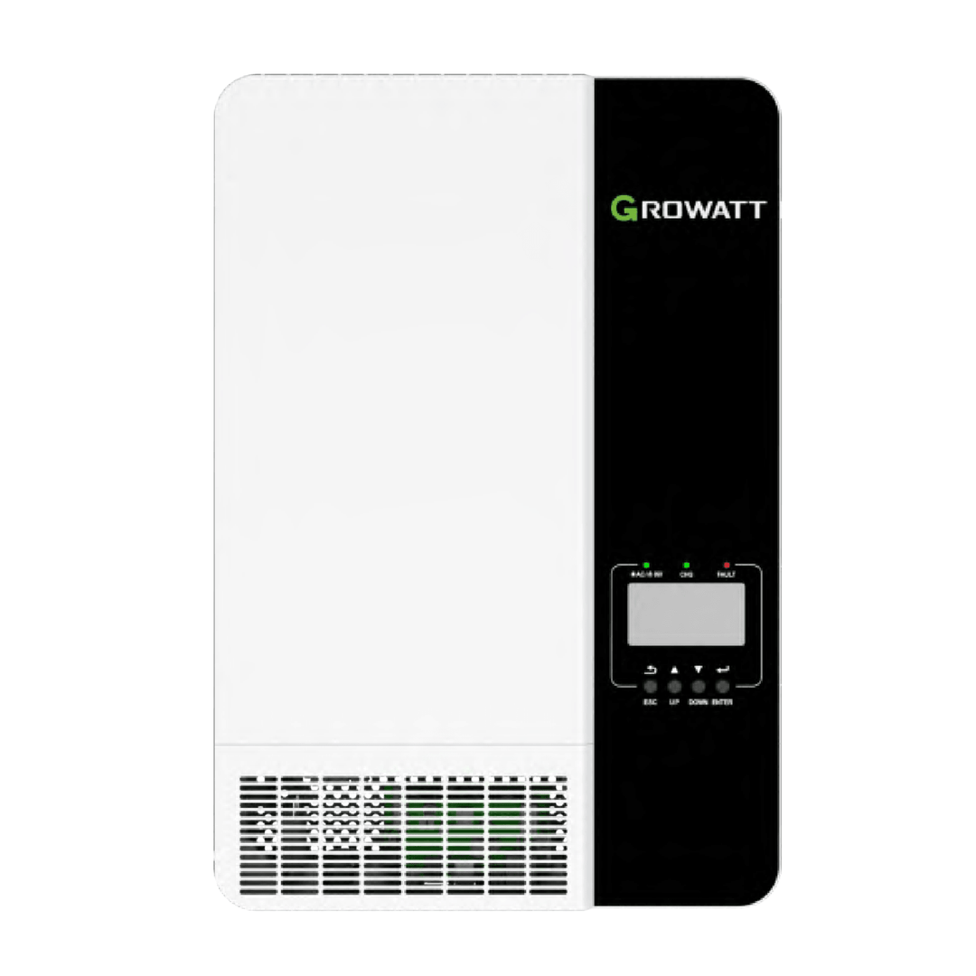 Growatt SPF 3000TL LVM-US 120V - Split Phase 120/240 With Two Units Solar Inverter