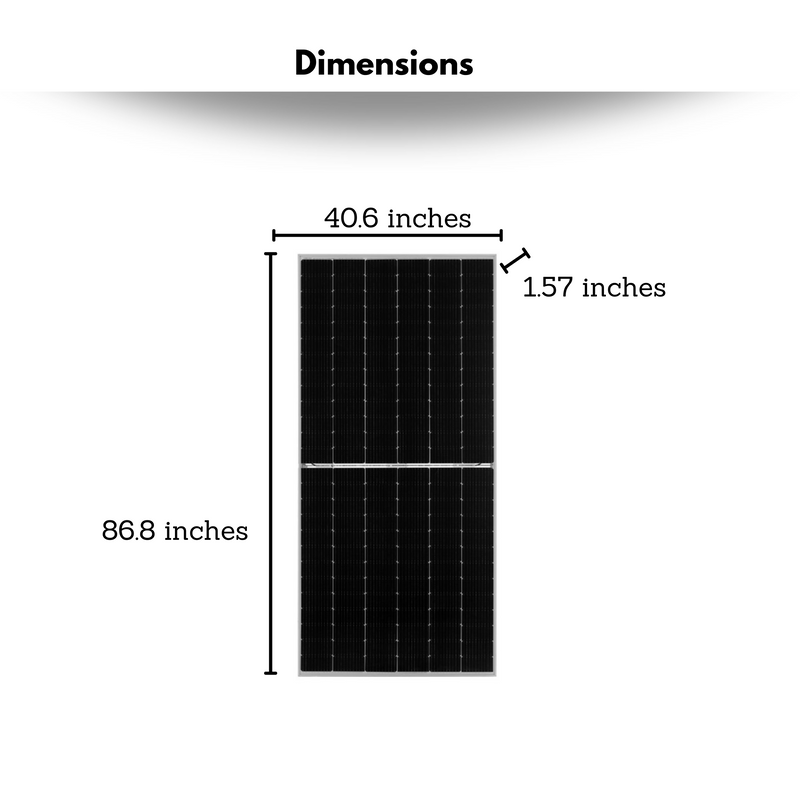 JINKO 455w Bi-facial Solar Panels JKM455M-7RL3-TV [PALLET OF 27]