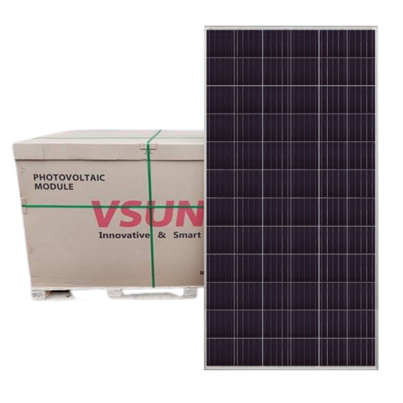 VSUN 390-72M Solar Module (27 panels per pallet) - High-Efficiency Monocrystalline Solar Panel | CSA Approved | Ships From Canada