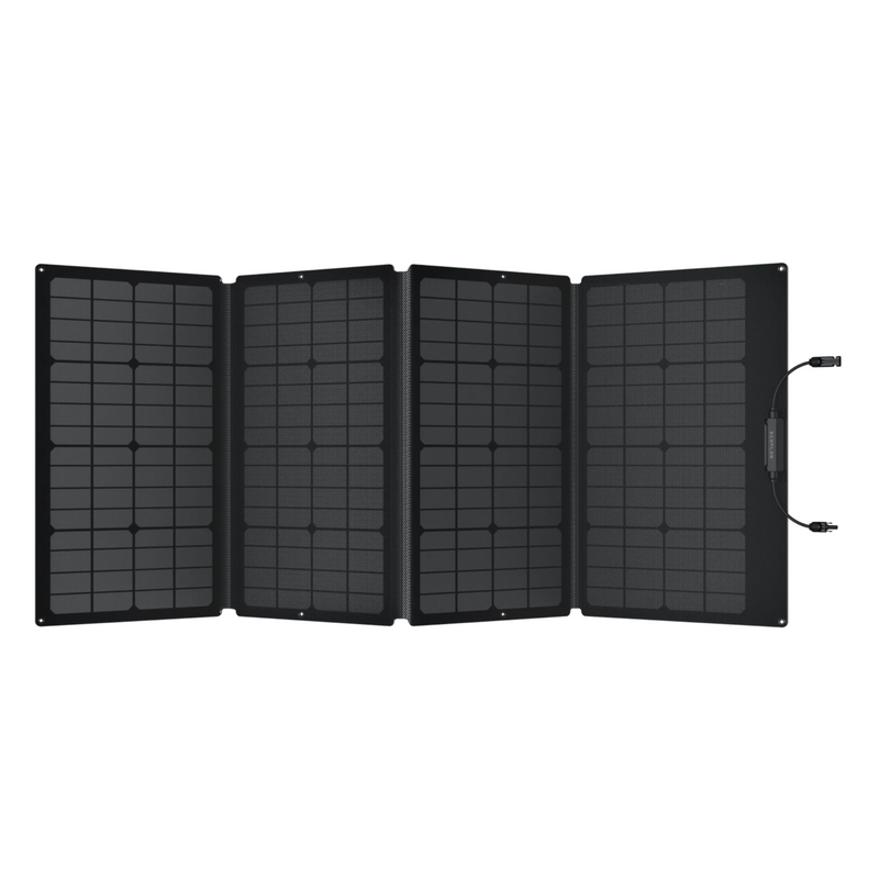 EF ECOFLOW 160W Portable Solar Panel  - For EFDELTA/RIVER Series | Foldable Solar Charger Chainable | For Power Station | Waterproof IP67