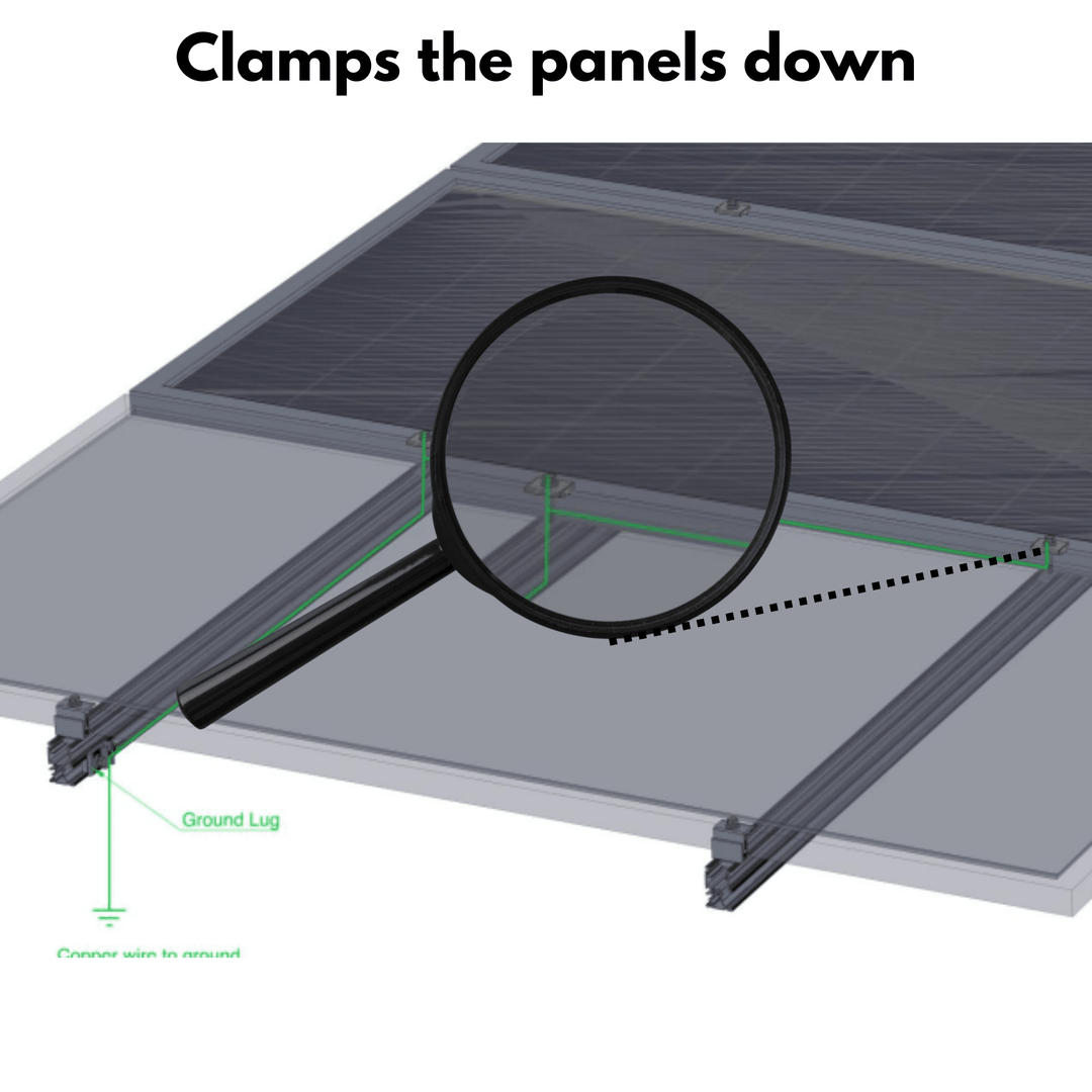 Kinetic Solar Mid Clamps