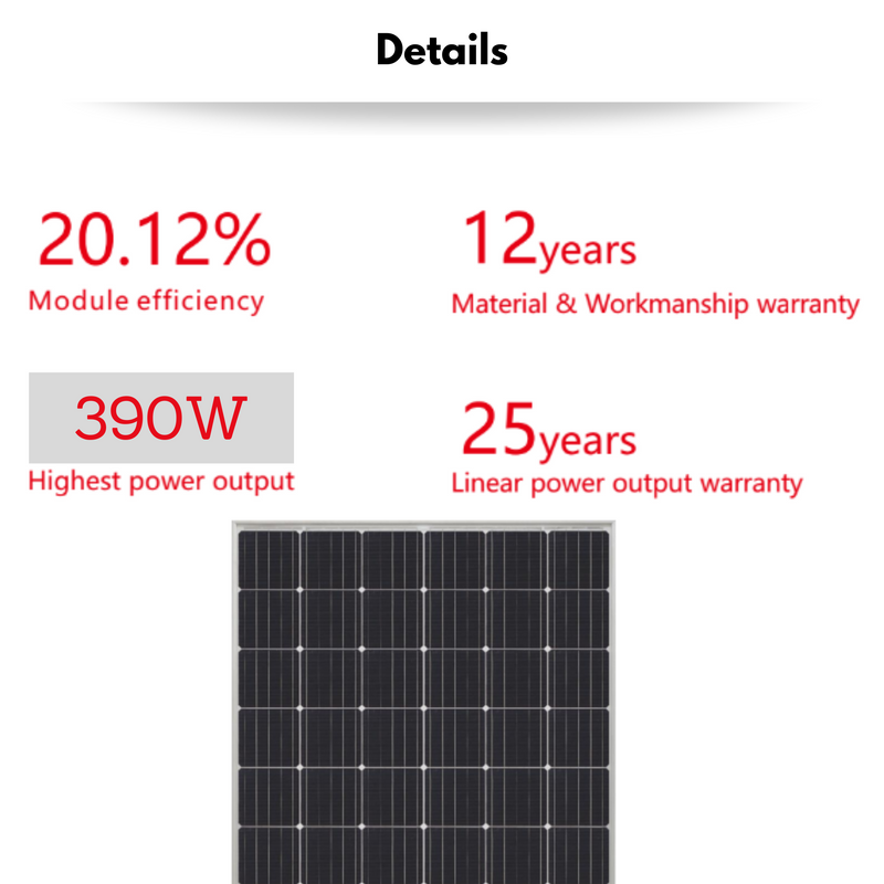VSUN325-60M Solar Module - High-Efficiency Monocrystalline Solar Panel | CSA Approved | Ships From Canada