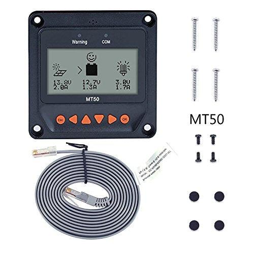 EPEVER MT50 - LCD Display Remote Meter | Auto Identify Controller | W/ LCD Displays | EPever Tracer-A/an Tracer-BN Series | Solar Charge Controller