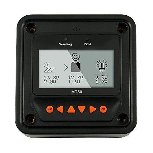 EPEVER MT50 - LCD Display Remote Meter | Auto Identify Controller | W/ LCD Displays | EPever Tracer-A/an Tracer-BN Series | Solar Charge Controller