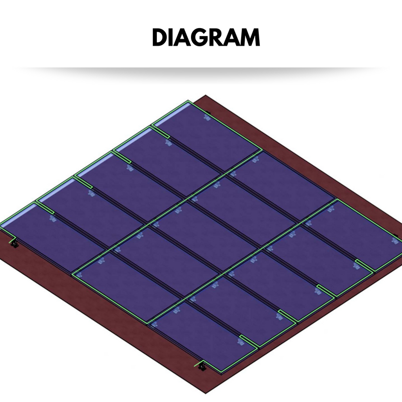 Schletter Railless Shingled Roof Solar Mounting Hardware- FixRL