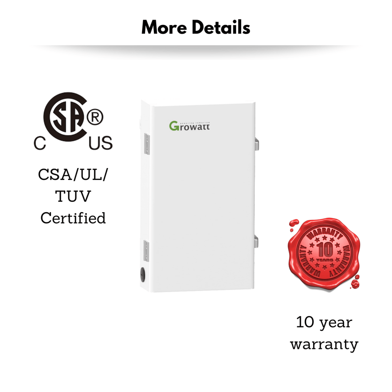 Growatt ATS-US 5000w (5kw)/11400 (11.4kw) Autotransformer 120/240v (Special order 3 -4 week lead time)