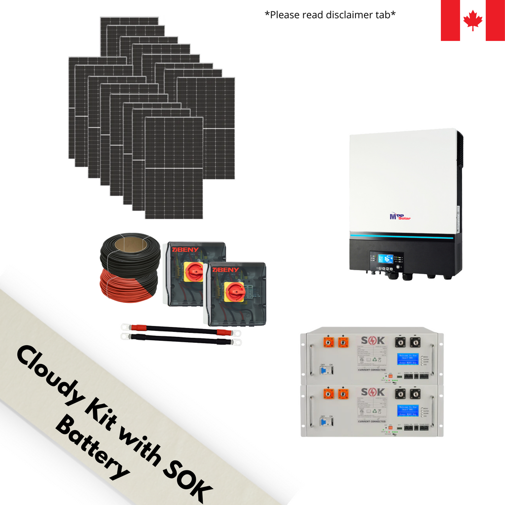 48v LV6548 MPP Solar Kit -Great For Home, Cottages, Tiny Houses and mo