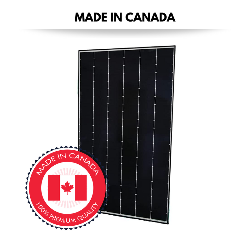 [MADE IN CANADA] Shingled 340 Watt Solar Panel - PALLET OF 30 Panels -CSA Approved