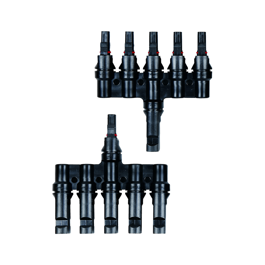 5 to 1 MC4 connectors for solar panels