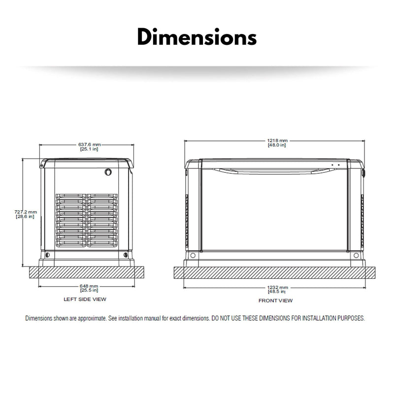 Generac 26kW Aluminum Home Standby Generator