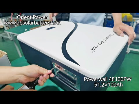 Orient Power Powerwall LiFePO4 Battery -  5.12KW 48V100AH Wall-Mounted | 5120W Of Battery | From The Makers Of Jakiper