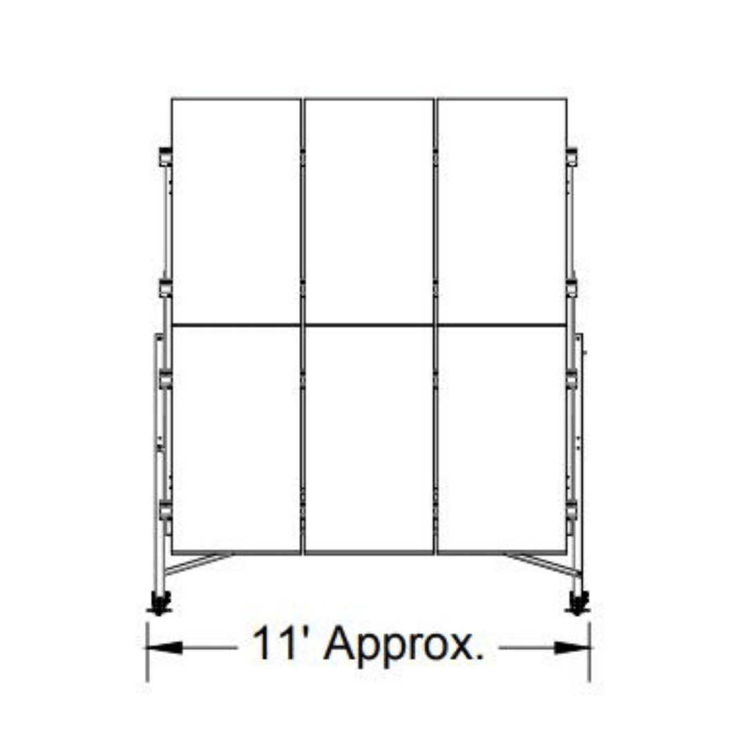 Kinetic Solar Angle-Adjustable Ground Mount Kit - 6, 8, 10, 12 ,16, Or 18 Panel Ground Mount | Easy Installation